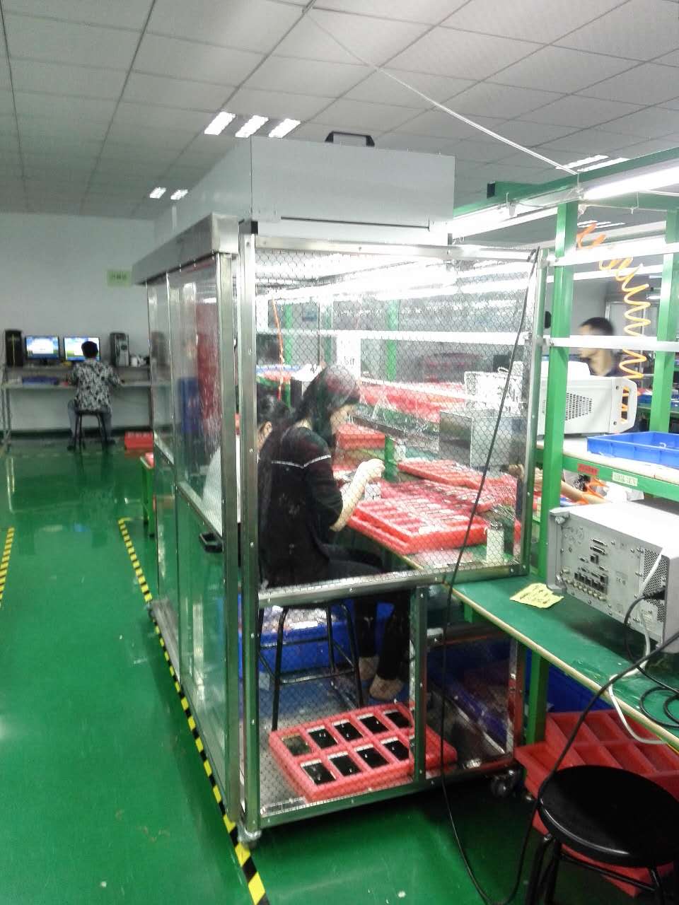 潔凈生產(chǎn)車間流水線專用配套潔凈無(wú)塵棚